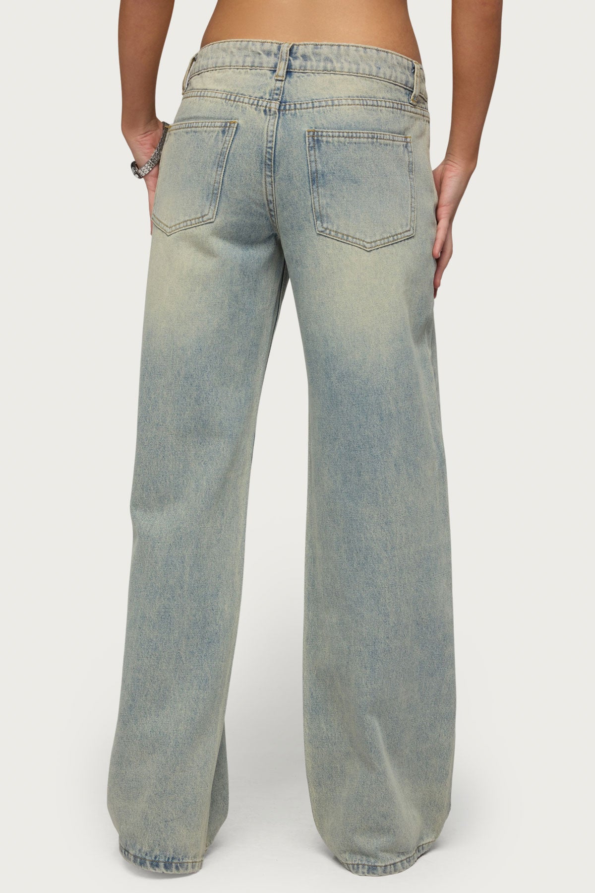 Holly Low Rise Straight Leg Jeans