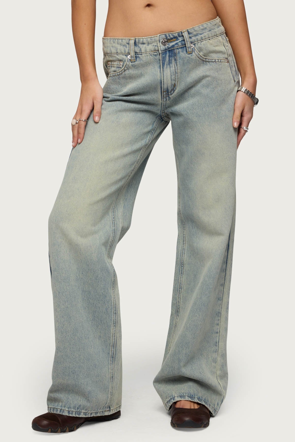 Holly Low Rise Straight Leg Jeans