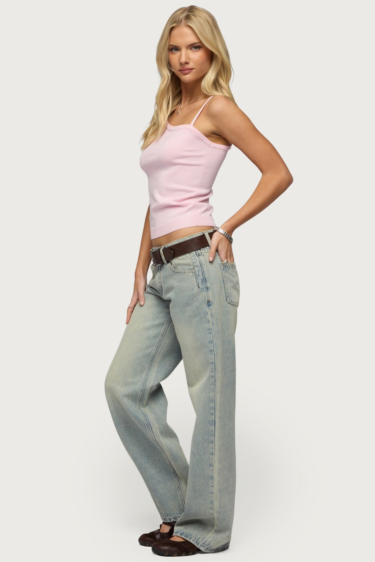 Holly Low Rise Straight Leg Jeans